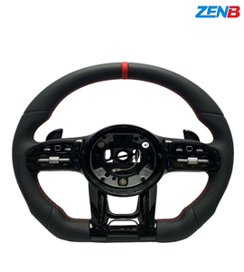 Volant en fibre <span class=keywords><strong>de</strong></span> carbone personnalisé pour BMW séries 2, 3, 4, 5, 6 G20, <span class=keywords><strong>G29</strong></span>, G22, G26, G30, G31, G01, G02, G05, G80 2018-2022 - Product Image 5