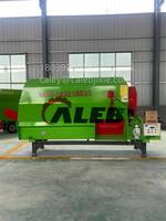 Mélangeur TMR facile à utiliser, chariot mélangeur autopropulsé, mélangeur d'aliments pour bovins, mélangeur d'aliments pour vaches et moutons, machine à mélanger et à arroser