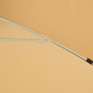 Sombrilla de Playa de 2 Niveles con Varillas de Fibra de Vidrio, Resistente al Viento y con Protección UV, para Uso en Patios, Resorts y Hoteles - Product Image 4