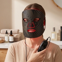 Máscara Facial Eléctrica Inalámbrica Profesional de Silicona de Grado Alimenticio Recargable para el Cuidado de la Piel