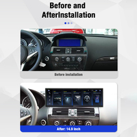 ZWNAV 2560*720 14.9" pour BMW Série 7 F01 F02 F04 2009-2015 LINUX Os Lecteur multimédia automobile Stéréo GPS Navigation Unité principale