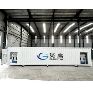 Gas Station Equipment Mobile Fueling Station Fuel Dispenser With Tank