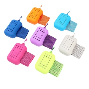 ผ้าเช็ดตัวไมโครไฟเบอร์สำหรับกีฬา แห้งเร็ว ลายปรับแต่งได้ - Product Image 1