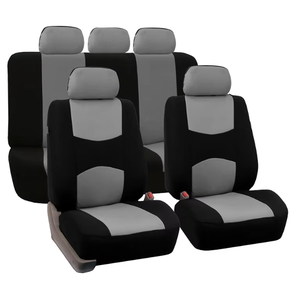 ชุดหุ้มเบาะรถยนต์ลาย<span class=keywords><strong>การ์ตูน</strong></span> <span class=keywords><strong>หนัง</strong></span> Nappa และผ้าลินิน ดีไซน์สปอร์ต 9 ชิ้น ครบชุด สำหรับเบาะหลังและเบาะหน้า สำหรับรถยนต์ BMW/Audi/Benz Avanza - Product Image 5