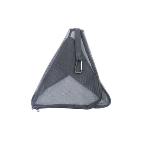 Outdoor Triangular Drying <b>Net</b> <b>Bag</b> Black Foldable Storage Basket Hook Type Portable Camping Hanging <b>Net</b> - Product Image 5