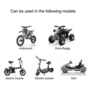 Scooter électrique BLDC 36V/48V/60V/72V <span class=keywords><strong>2000W</strong></span> moteur sans balais pour vélo électrique, 2 roues d'équilibre, trottinettes, vélo DIY - Product Image 3