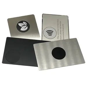 Free Sample Metal BusinessCcards With Logo Printing 215216 Smart Matte Black Blank Metal Cards Vip Business Visa Cards