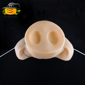 Nariz de Cerdo de Vinilo, Talla para Adultos y Niños, Accesorio de Disfraz para Películas - Product Image 1