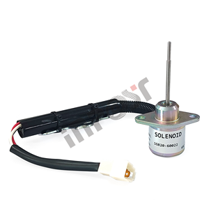 Electrovanne d'arrêt de moteur 1G82060022 <span class=keywords><strong>1503ES</strong></span>-<span class=keywords><strong>12A5SUC9SLC24</strong></span> pour moteur Kubota/Wood Ward, électrovanne d'arrêt SA-5156-12 1G820-60022 - Product Image 2