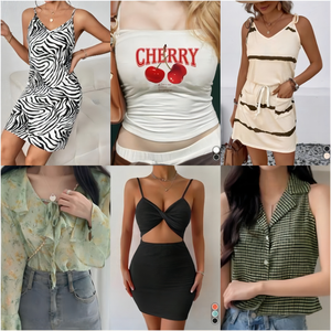 Modegroßhandel Sortiment Bekleidungslieferant Großhandelsballen Fabrik Restposten Sortierte Damenbekleidung Große Größen Tops - Product Image 6