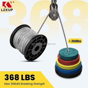 <span class=keywords><strong>Cable</strong></span> <span class=keywords><strong>de</strong></span> Alambre Metálico <span class=keywords><strong>Trenzado</strong></span> <span class=keywords><strong>de</strong></span> 800 Pies, <span class=keywords><strong>Cable</strong></span> <span class=keywords><strong>de</strong></span> <span class=keywords><strong>Acero</strong></span> Inoxidable 304 <span class=keywords><strong>de</strong></span> <span class=keywords><strong>1</strong></span>/16'', <span class=keywords><strong>Cable</strong></span> <span class=keywords><strong>de</strong></span> Alambre <span class=keywords><strong>de</strong></span> 7 Hilos, Capacidad <span class=keywords><strong>de</strong></span> Carga <span class=keywords><strong>de</strong></span> 368 Libras, <span class=keywords><strong>Cable</strong></span> para Aviación - Product Image 4