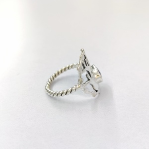 แหวนพลอยอเมทิสต์ เงินแท้ 925 แหวนพลอยทำมือ คอลเลคชั่นแหวนเงินคุณภาพ ราคาขายส่ง - Product Image 5