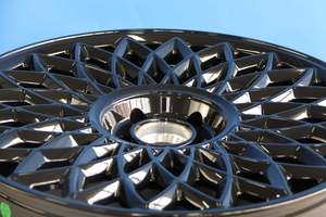 Tapas de Rueda Flotantes SHIN Forged con Diseño de Malla Negra Brillante de 20, 22 y 24 Pulgadas para Range Rover, Cadillac Escalade, Lincoln <span class=keywords><strong>Navigator</strong></span>, Alphard - Product Image 4