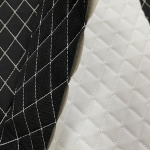 ผ้าคลุมเบาะรถยนต์หนังบุด้วยเพชรสำหรับตกแต่งภายในรถยนต์ - Product Image 5