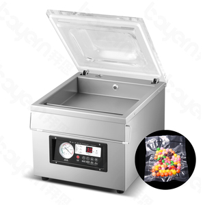 DZ-400 Factory Wholesale Price Commercial Semi Auto Mini Desktop <b>Sealer</b> Vacuum Packaging <b>Machine</b> for Food Rice Meat Fish - Product Image 1