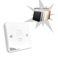 Enchufes Eléctricos con Clasificación IP21 de Material PC de 2 y 3 Pines, Estándar Británico 16A, de Fácil Instalación para Uso en el Hogar y la Oficina