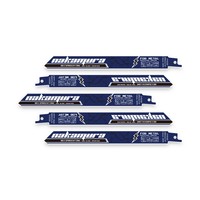 Lames de scie sabre bimétalliques industrielles 10-14T, 130 mm x 0,9 mm, largeur 19 mm, OEM pour la découpe de tôles et de tuyaux en aluminium