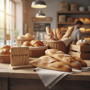 Soporte de madera para letreros de nombres de alimentos para mesas de restaurante, adecuado para cocina - Product Image 5