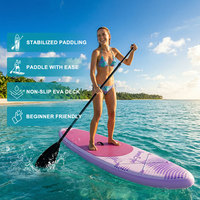 InnoExpo Dropshipping Vente en gros Planche de paddle gonflable 11' pour le surf, Planche de surf, Paddleboard, SUP