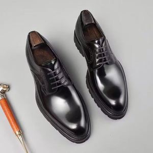 Black New Style Casual <b>Shoes</b> Luxury Business Loafers Custom-Made Wholesale Slip-On <b>Height</b> <b>Increasing</b> <b>Shoes</b> - Product Image 5
