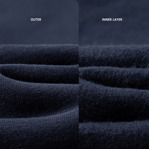 <span class=keywords><strong>Sudaderas</strong></span> con capucha con cremallera extragrandes de lana para <span class=keywords><strong>hombre</strong></span> con logotipo personalizado, Sudadera con capucha básica holgada informal a la moda de Color sólido sin cordón - Product Image 4