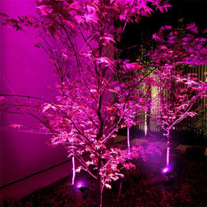Enchufe de tierra <span class=keywords><strong>Solar</strong></span> para exteriores, foco de árbol de jardín Led Blanco cálido, IP65, impermeable, para jardín, paisaje, césped, punto de luz - Product Image 1
