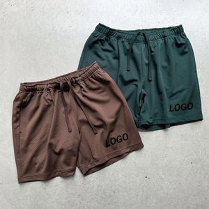 Short en maille personnalisé Logo personnalisé Short de basket-ball de sport respirant de haute qualité Street Wear Short en maille pour hommes - Product Image 5