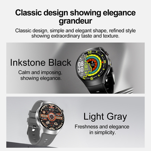 Nouvelle montre connectée pour hommes, écran tactile complet, boussole, appel BT, lampe <span class=keywords><strong>de</strong></span> poche, activité sportive, fitness, fréquence cardiaque, étanche - Product Image 1