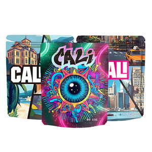 사용자 정의 인쇄 3.5g 구미 식용 칼리 팩 껌과 우유 8 번째 냄새 방지 독특한 특별한 불규칙한 모양의 마일라 가방 - Product Image 5