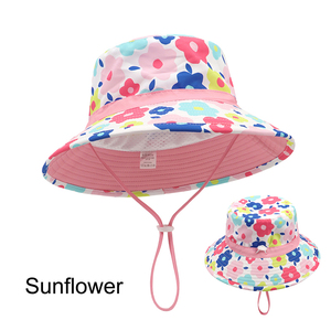 Chapeaux pare-soleil pour bébé Landfond, chapeaux de soleil pour enfants, chapeaux double face printemps-été - Product Image 4