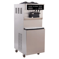 KS-7254 Dubbele Systeem Dienen Ijs Machine Met Tecumseh Compressoren