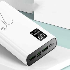 Batería Externa Portátil Ultra Delgada con Logotipo Personalizado, Cargador de Batería Externo de Carga Rápida de 20000 mAh, Power Bank de 20000 mAh - Product Image 4