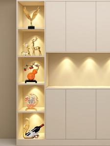 Luxury Modern Resin Crafts Wine Cabinet Ornament High-End Folk Art for Living Room TV Cabinet <b>Decoration</b> for Housewarming New - Product Image 3