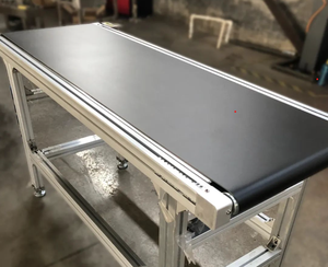 Konveyor <span class=keywords><strong>Mini</strong></span> Desktop Panjang 600mm Kecepatan Dapat Disesuaikan 10-30m/s Rangka Baja Tahan Karat Dapat Disesuaikan untuk Printer Inkjet - Product Image 4