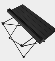 Table de camping portable en plein air Table pliante enroulable Table de camping pliable de jardin en plein air durable