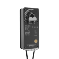 Actionneur de registre coupe-feu et anti-fumée à rappel par ressort S6061SC-15DF/24V 15 Nm marche/arrêt 24 V