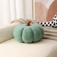 Coussin de canapé en forme de citrouille, style nordique, mignon, décoration de salon, chambre à coucher, baie vitrée, ornement de coussin simple