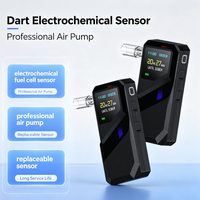 Alcoholímetro Digital Airsense S1 con Celda de Combustible, Tiempo de Soplado Ajustable, Sensor Reemplazable, Pantalla IPS, Fabricante OEM Profesional