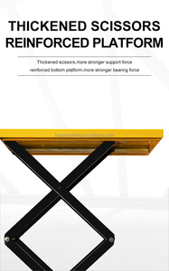 Draagbare Handschaarplatforms Hydraulische Schaarheftafel - Product Image 2