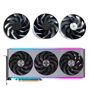 Ventilateur GPU FD10015M12D 95MM 6PIN DC 12V 0.45A adapté au refroidissement de la carte graphique <span class=keywords><strong>Sapphire</strong></span> nitro + AMD Radeon <span class=keywords><strong>RX</strong></span> <span class=keywords><strong>7900</strong></span> <span class=keywords><strong>XT</strong></span> 7800XT - Product Image 1