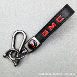 <span class=keywords><strong>Porte</strong></span>-clés de voiture, best-seller d'Amazon, pendentif en métal et cuir avec logo de voiture, ajustement standard, cadeau, vente en gros - Product Image 6