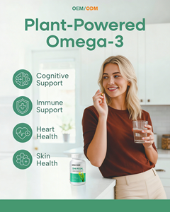 ซอฟต์เจลน้ำมันสาหร่ายดีเอชเอ พรีเมียม แบบ OEM/ODM |   โปรแกรมสนับสนุนสุขภาพสมองและดวงตา |   อาหารเสริมโอเมก้า 3 สำหรับคนทานมังสวิรัติ ปราศจากสาร GMO - Product Image 3