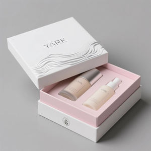 Caja de Cartón de Lujo Personalizada de Fábrica, Caja de Embalaje de Papel para Botellas de Vidrio, Botellas de Productos Cosméticos y Cuidado de la Piel - Product Image 6