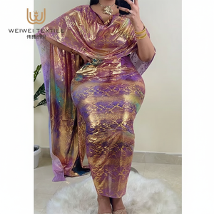 <span class=keywords><strong>Robe</strong></span> Ethnique Longue en Voile de Polyester Doux de Haute Qualité, Collection Été pour Femme, Imprimée Numériquement, Vente en Gros Disponible, Toub Soudanais - Product Image 2