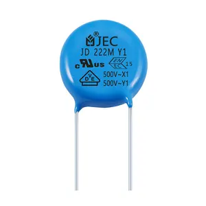 Y1 Capacitor Hot New Products 103M 500V Y1 Safety Capacitor High Voltage Ceramic Capacitor For Bypassing Decoupling