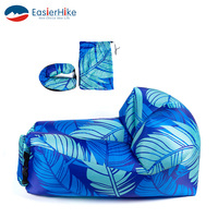Canapé gonflable de plage moderne et pliable pour le camping en plein air en polyester
