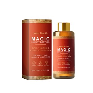 West Month, superventas, 100%, a base de plantas, reafirmante diario, hidratante, iluminador, aceite de masaje corporal, aceite esencial de nutrición profunda - Product Image 5