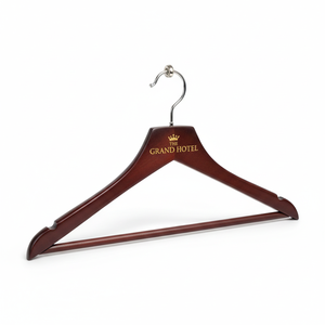 Percha de Madera Resistente para Ropa de Hotel con Diseño Antideslizante - Product Image 2
