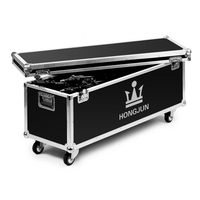 Étui de rangement robuste en aluminium pour le voyage en vol et la route Boîtier en aluminium pour roues à profil bas