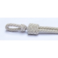 Export Belt Corporation OEM Haute Qualité Perma Silver Cap Straps Cords Bullion Wire Cap Cord Chin Straps Défense Personnelle